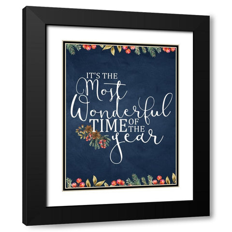 Wonderful Black Modern Wood Framed Art Print with Double Matting by Allen, Kimberly