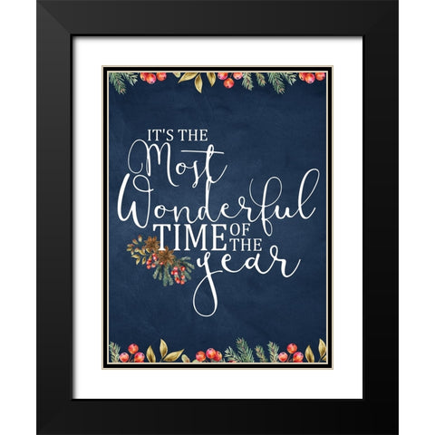 Wonderful Black Modern Wood Framed Art Print with Double Matting by Allen, Kimberly
