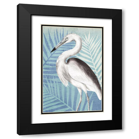 Cranes 2 Black Modern Wood Framed Art Print with Double Matting by Allen, Kimberly