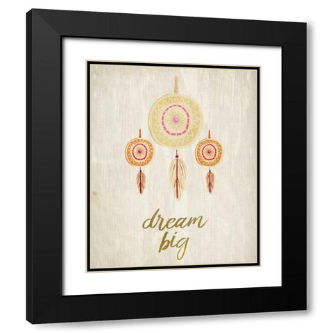 Have Courage 2 Black Modern Wood Framed Art Print with Double Matting by Allen, Kimberly