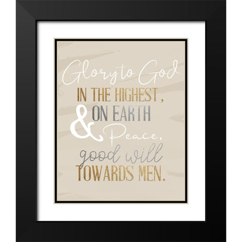 The Highest Black Modern Wood Framed Art Print with Double Matting by Allen, Kimberly