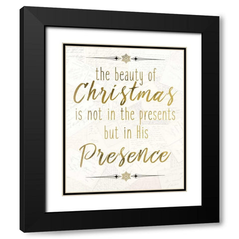 The Beauty Black Modern Wood Framed Art Print with Double Matting by Allen, Kimberly