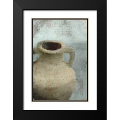 Vase 1 Black Modern Wood Framed Art Print with Double Matting by Allen, Kimberly