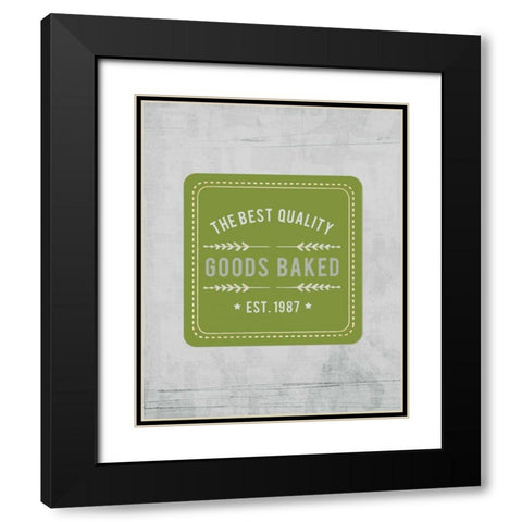 All Natural 2 Black Modern Wood Framed Art Print with Double Matting by Allen, Kimberly