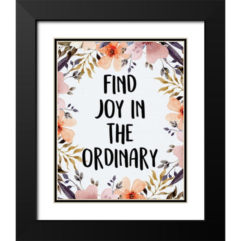 Wildflower Dreams 2 Black Modern Wood Framed Art Print with Double Matting by Allen, Kimberly