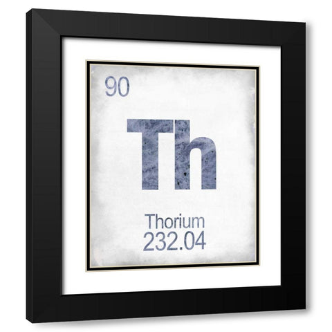 Thorium Black Modern Wood Framed Art Print with Double Matting by Allen, Kimberly