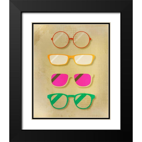 Bright Day Black Modern Wood Framed Art Print with Double Matting by Allen, Kimberly