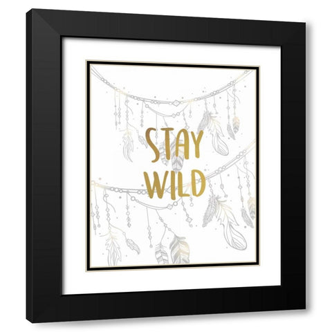 Keep Dreaming 2 Black Modern Wood Framed Art Print with Double Matting by Allen, Kimberly