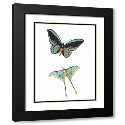 Fly Free 1 Black Modern Wood Framed Art Print with Double Matting by Allen, Kimberly