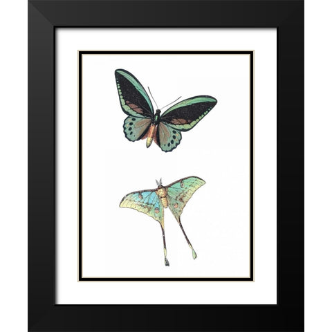 Fly Free 1 Black Modern Wood Framed Art Print with Double Matting by Allen, Kimberly