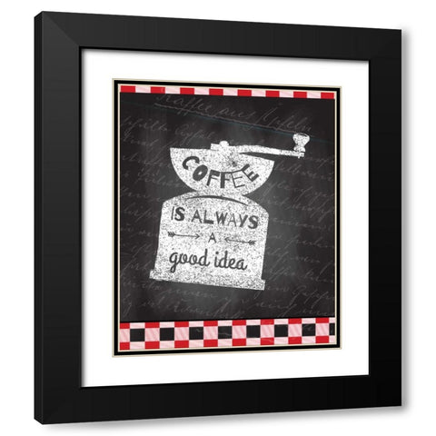 A Good Day 2 Black Modern Wood Framed Art Print with Double Matting by Allen, Kimberly