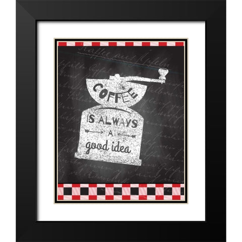 A Good Day 2 Black Modern Wood Framed Art Print with Double Matting by Allen, Kimberly