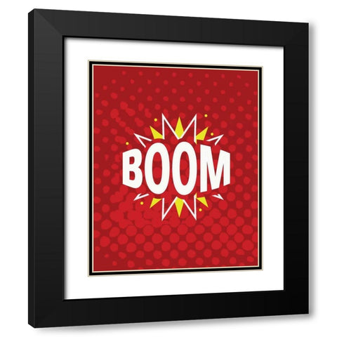 Super 3 Black Modern Wood Framed Art Print with Double Matting by Allen, Kimberly