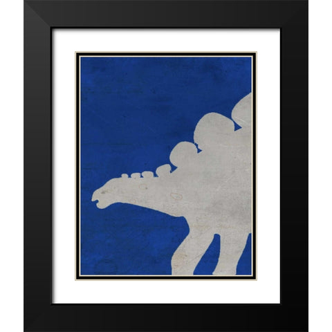Rawr 2 Black Modern Wood Framed Art Print with Double Matting by Allen, Kimberly
