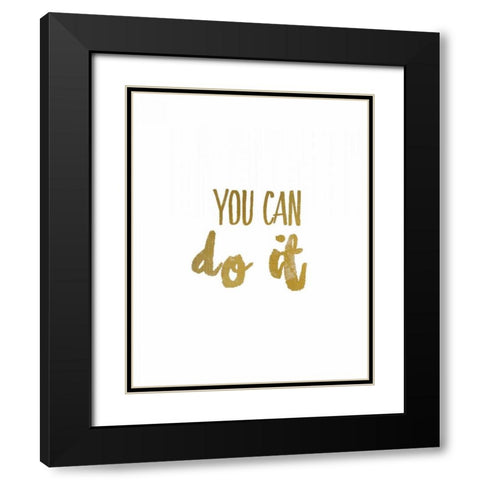 If You 2 Black Modern Wood Framed Art Print with Double Matting by Allen, Kimberly