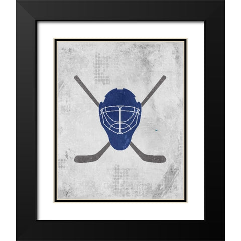 Lets Play 2 Black Modern Wood Framed Art Print with Double Matting by Allen, Kimberly