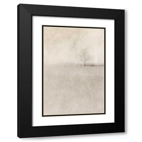 Misty Dawn 2 Black Modern Wood Framed Art Print with Double Matting by Allen, Kimberly