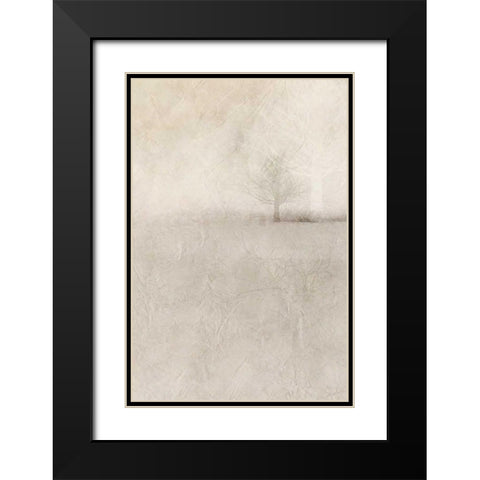 Misty Dawn 2 Black Modern Wood Framed Art Print with Double Matting by Allen, Kimberly