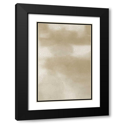 Neutralscape Black Modern Wood Framed Art Print with Double Matting by Allen, Kimberly