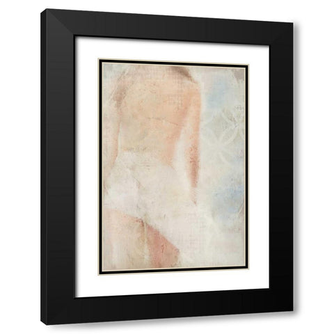 Beach Walk Black Modern Wood Framed Art Print with Double Matting by Allen, Kimberly