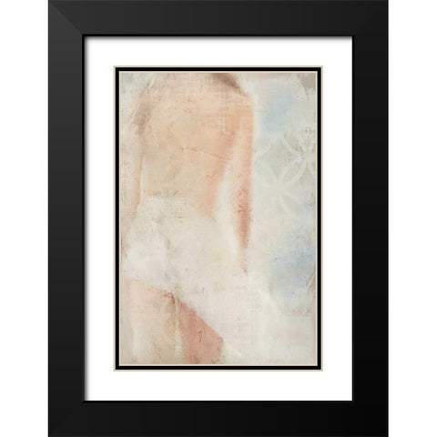 Beach Walk Black Modern Wood Framed Art Print with Double Matting by Allen, Kimberly