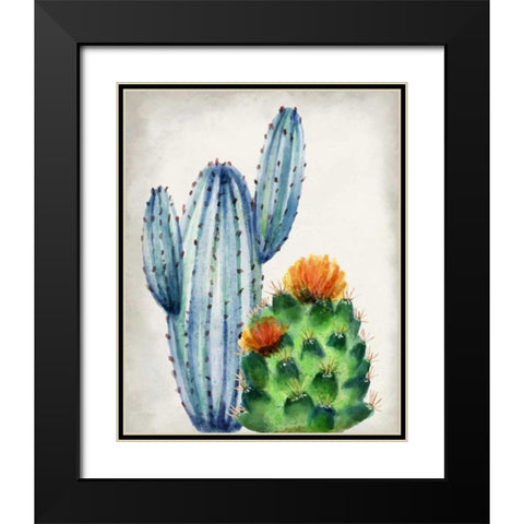 In the Desert 1 Black Modern Wood Framed Art Print with Double Matting by Allen, Kimberly