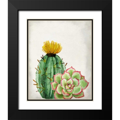 In the Desert 2 Black Modern Wood Framed Art Print with Double Matting by Allen, Kimberly
