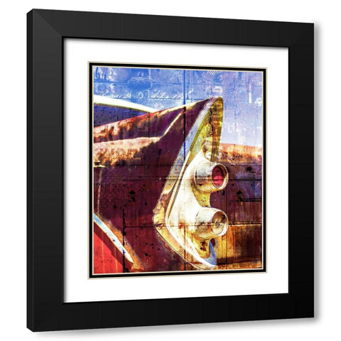 Classic 1 Black Modern Wood Framed Art Print with Double Matting by Kimberly, Allen