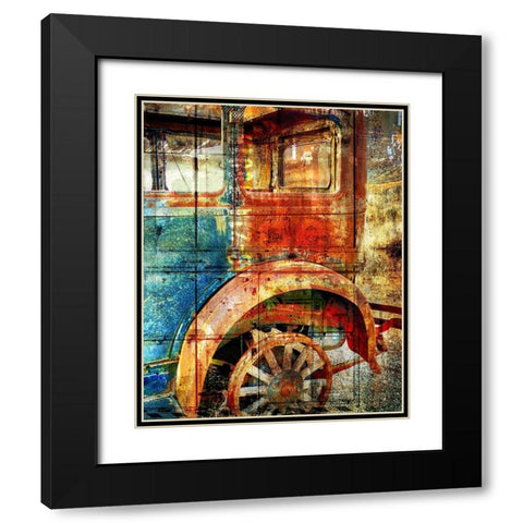 Classic 4 Black Modern Wood Framed Art Print with Double Matting by Kimberly, Allen