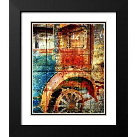 Classic 4 Black Modern Wood Framed Art Print with Double Matting by Kimberly, Allen