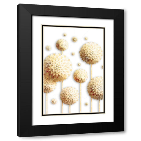 Make a Wish v2 Black Modern Wood Framed Art Print with Double Matting by Kimberly, Allen