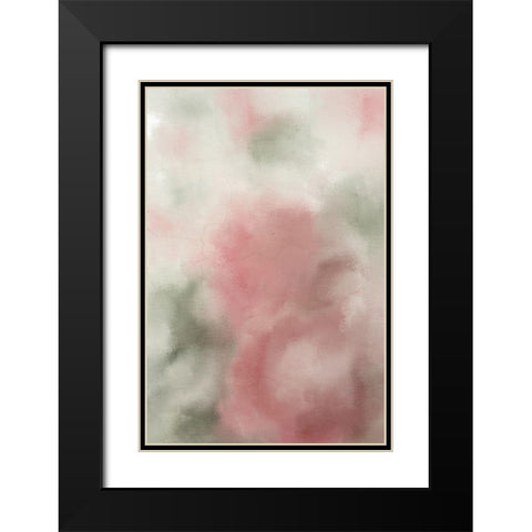 Roses in Bloom Black Modern Wood Framed Art Print with Double Matting by Kimberly, Allen