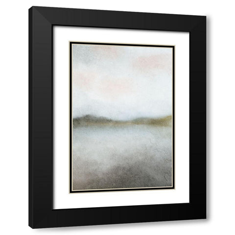 My View Black Modern Wood Framed Art Print with Double Matting by Kimberly, Allen