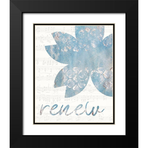 Spa Days 1 Black Modern Wood Framed Art Print with Double Matting by Kimberly, Allen