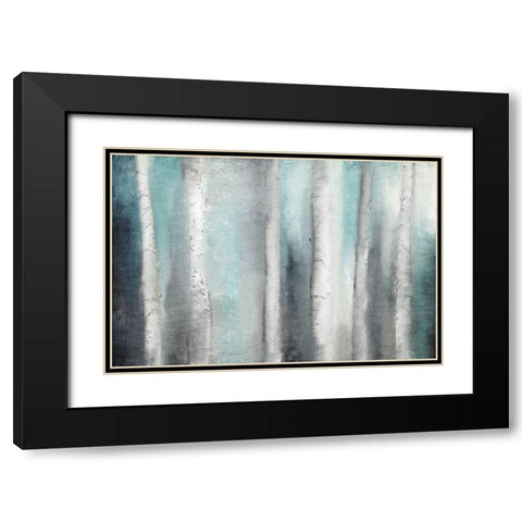 Into The Aspens 1 Black Modern Wood Framed Art Print with Double Matting by Allen, Kimberly