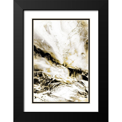 Majestic Black Modern Wood Framed Art Print with Double Matting by Kimberly, Allen