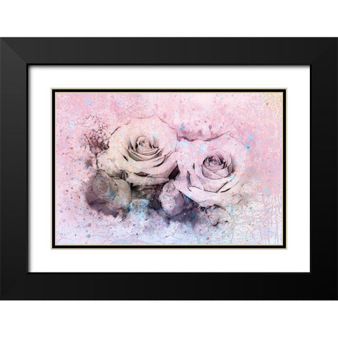 Lovely 2 Black Modern Wood Framed Art Print with Double Matting by Kimberly, Allen