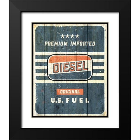 Premium Imported Black Modern Wood Framed Art Print with Double Matting by Kimberly, Allen