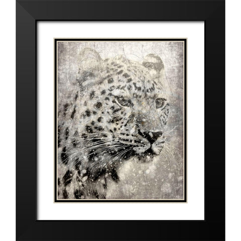 Winters Gaze Black Modern Wood Framed Art Print with Double Matting by Kimberly, Allen