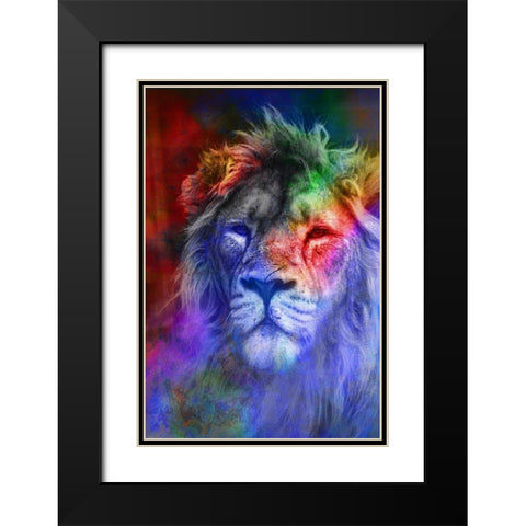 Pride Black Modern Wood Framed Art Print with Double Matting by Kimberly, Allen