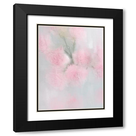 First Blush v2 Black Modern Wood Framed Art Print with Double Matting by Kimberly, Allen