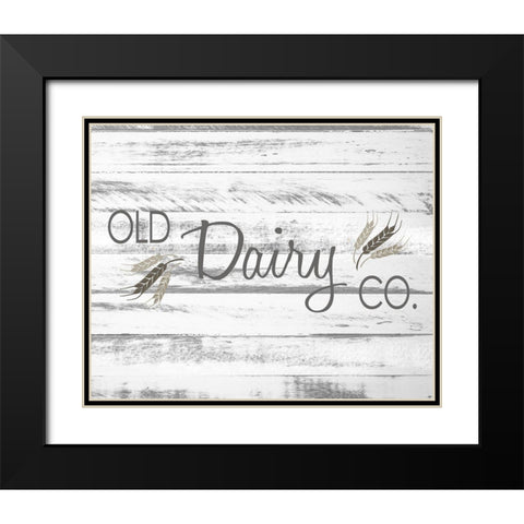 Farm 5 Black Modern Wood Framed Art Print with Double Matting by Allen, Kimberly