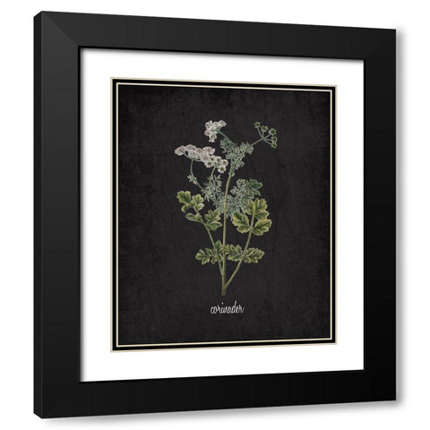 Corinader Black Modern Wood Framed Art Print with Double Matting by Kimberly, Allen