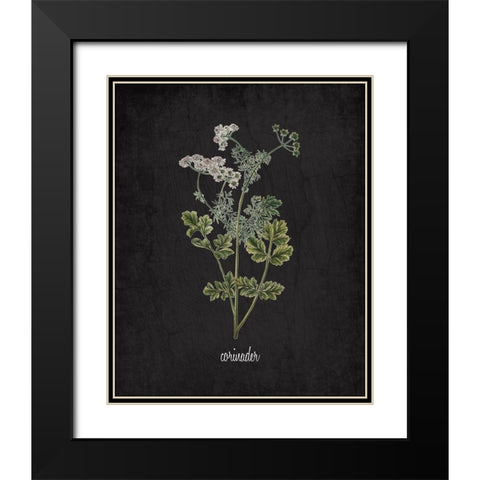 Corinader Black Modern Wood Framed Art Print with Double Matting by Kimberly, Allen