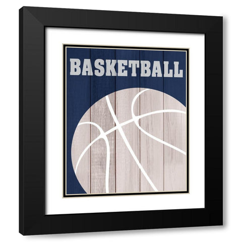 Play 2 Black Modern Wood Framed Art Print with Double Matting by Kimberly, Allen