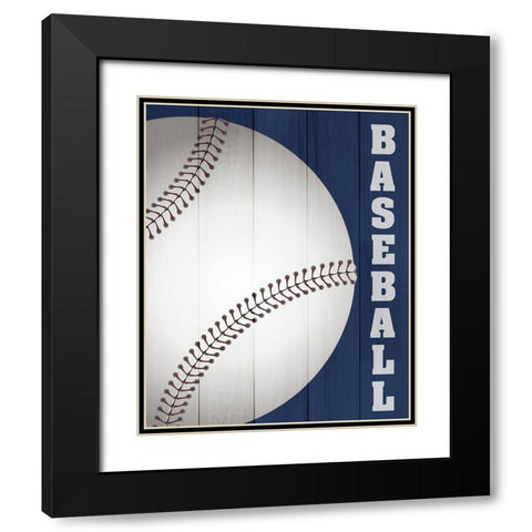 Play 3 Black Modern Wood Framed Art Print with Double Matting by Kimberly, Allen