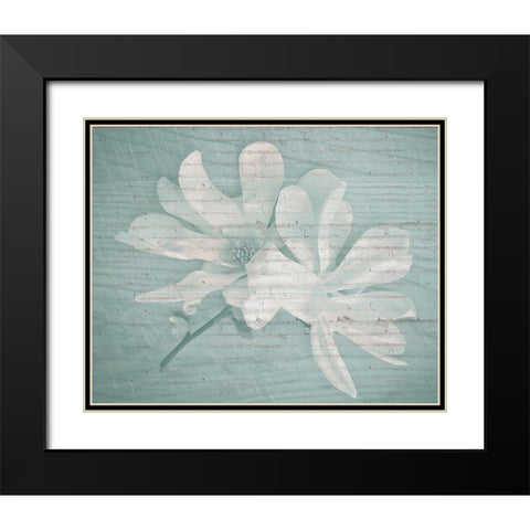 County Bloom Black Modern Wood Framed Art Print with Double Matting by Kimberly, Allen
