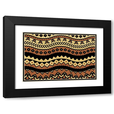 Print 3 Black Modern Wood Framed Art Print with Double Matting by Kimberly, Allen