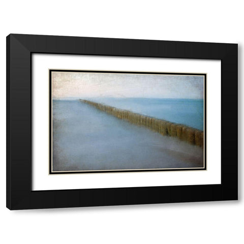 Sea Dreaming Black Modern Wood Framed Art Print with Double Matting by Kimberly, Allen