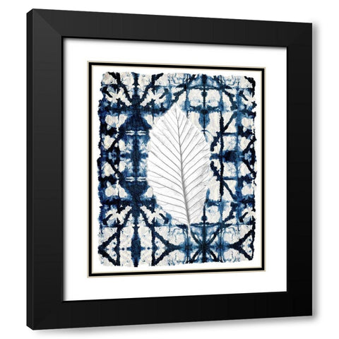 White Silhouette 1 Black Modern Wood Framed Art Print with Double Matting by Allen, Kimberly
